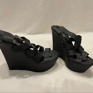 Steve Madden wedge heel sandals